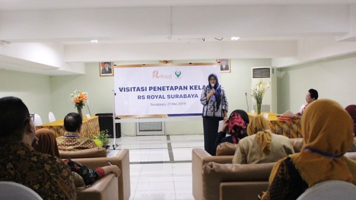 Kegiatan Visitasi Kenaikan Kelas Rumah Sakit RS Royal Surabaya