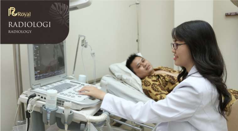 radiologi <p>Dalam usaha memberikan pelayanan diagnosa yang tepat dan akurat terhadap kebutuhan pasien, Rumah Sakit Royal Surabaya menyediakan pemeriksaan penunjang Radiologi. Unit Radiologi kami didukung dengan alat USG, CT Scan dengan 16 Slices dan unit X-Ray CR untuk menunjang kebutuhan medis pasien yang membutuhkan diagnosa lebih lanjut atau penegakan diagnosa. Di bawah penanganan para dokter ahli dan juga para radiografer yang berpengalaman hasil foto dan gambar yang dihasilkan dapat membantu dalam penegakan diagnosa.</p>
<p> </p>